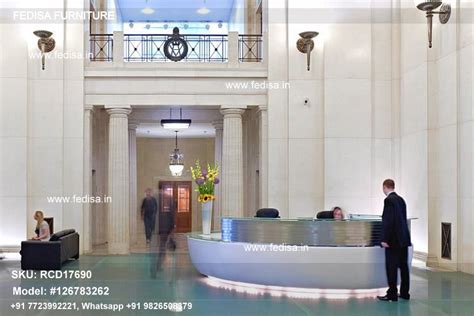 Designer Reception Desk Beauty Salon Reception Furniture Fancy ...