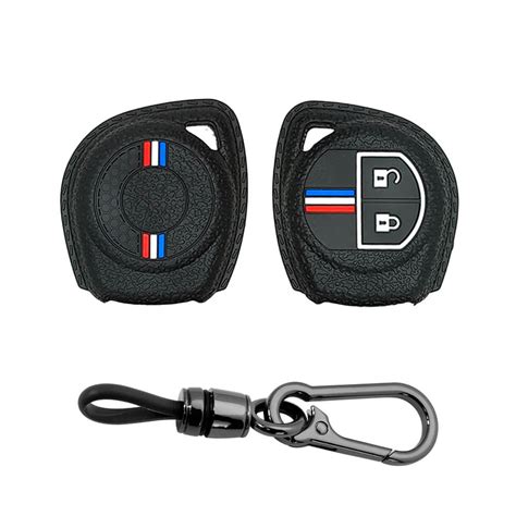 Keyzone silicone key cover and keychain for Fronx, Jimny, Swift, Dzire