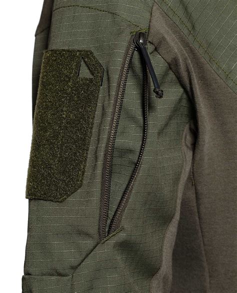 DNS Alpha Combat Shirt FR Olive Green - 31001-00101 - TACWRK