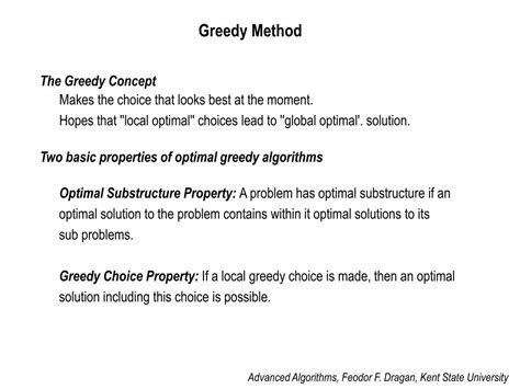 Image result for Greedy Method Explained