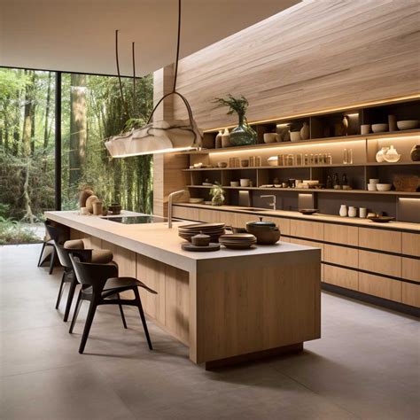 Organic Modern Kitchen Design