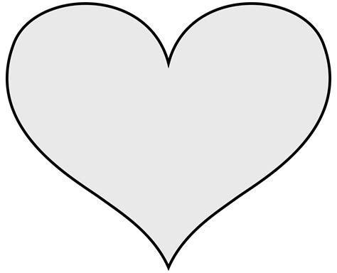 Heart Vector Outline at GetDrawings | Free download