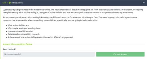 Image result for Types of Vulnerabilities Try Hack Me