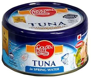 Golden Prize Tuna Chunk in Spring Water 185Gms : Amazon.in: Grocery ...