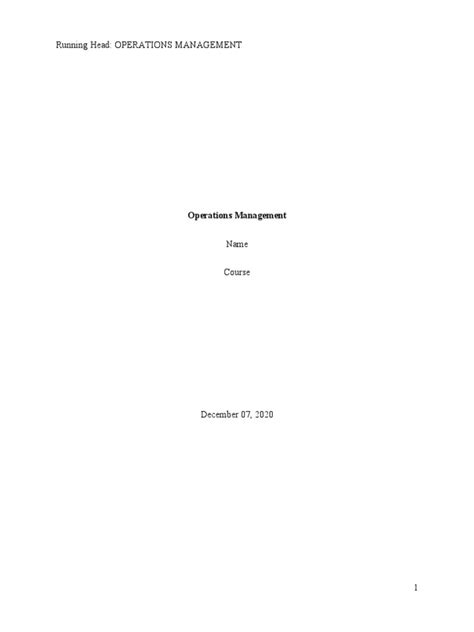 Image result for Operations Management PDF