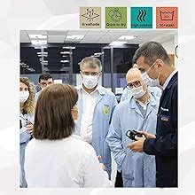 SCHOFIC ANTI-STATIC [ESD] SAFE Unisex Apron/Lab Coat/Jackets [SIZE : XL ...