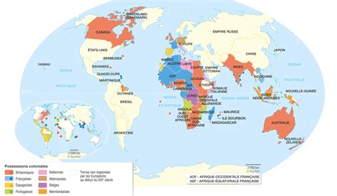 La formation des empires coloniaux | Lelivrescolaire.fr