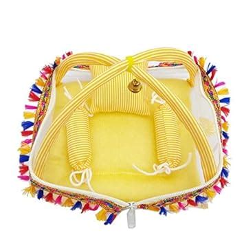 LMN CHILD CARE Laddu Gopal Kanah ji Comfortable Bed/Bister/Singhasan ...