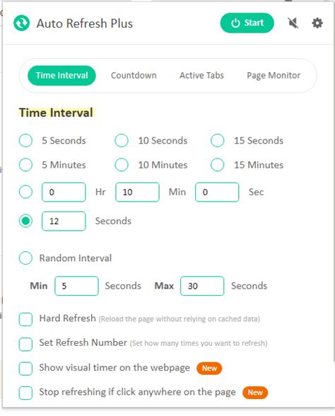 Auto Refresh Plus Settings 的图像结果