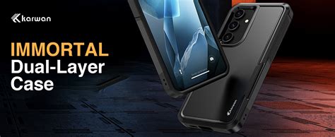 KARWAN Shockproof Back Case Cover Compatible with Samsung Galaxy S24 FE ...