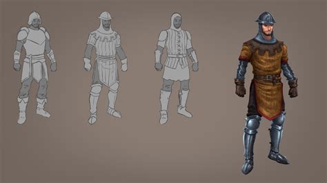 Medieval Soldier Concept Art