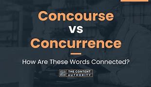 Image result for concurrence 一致