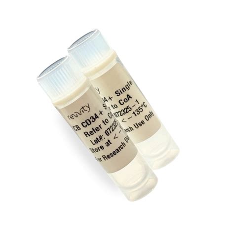 CD34+ Hematopoietic Stem Cells From Human Umbilical Cord Blood (Frozen ...