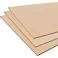 Woodenlab - 3mm Pack of 3 Blank 24In x 24In Pine MDF Board Sheets for ...