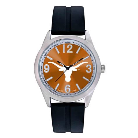 Texas Longhorns Mens Quartz Analog Varsity Watch - Detroit Game Gear