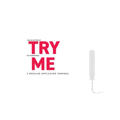 Sanity Applicator Tampons (Regular Applicator Tampons) 3Units