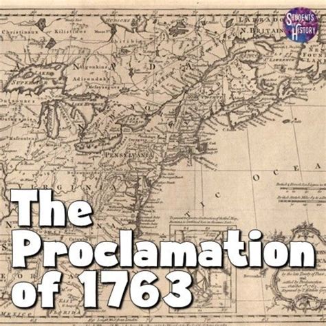 North American Land Claims 1763 Proclamation Line