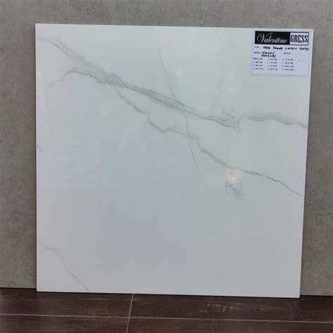 Jual GRANITE LANTAI 60X60 SNOWY CARARRA / VALENTINO GRESS / GLOSSY ...