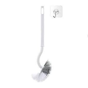 DODGE 'N WOLVES Curved Toilet Cleaning Bowl Brush for Bathroom Deep ...