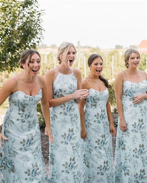 18 Photos That Will Make You Say Yes To Floral Bridesmaid Dresses ...