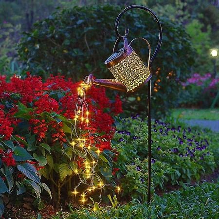 Image result for Watering Can Solar String Lights