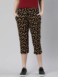 DIXCY SCOTT SLIMZ Women Black Capri - Buy DIXCY SCOTT SLIMZ Women Black ...