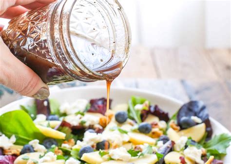 Honey Balsamic Vinaigrette - Barefeet in the Kitchen