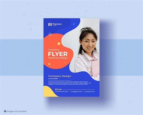 Business Flyer plakat broszura nowoczesny układ roczny raport okładka ...