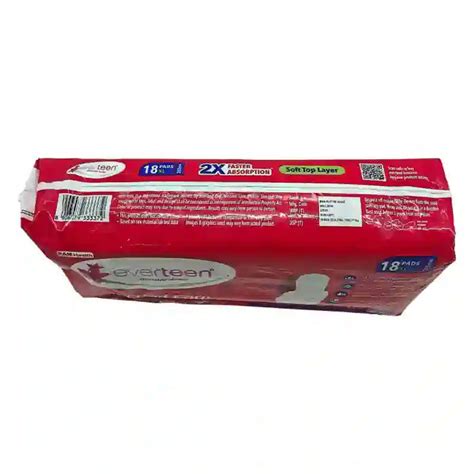 everteen Period Care Soft XL Sanitary Pads with Neem and Safflower ...
