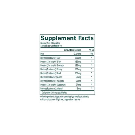 Buy Genestra Brands TMG | Multi-Glandular Supplement | 120 Capsules ...