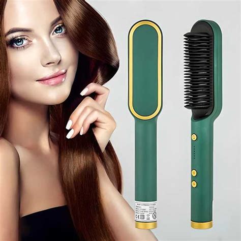 Professional Electric Hair Straightener Comb Brush – Must Grab