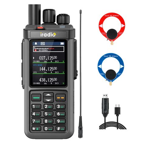 Iradio UV-98 PLUS 10W Walkie Talkie Multi Band Radio 2.4 Inch Screen ...