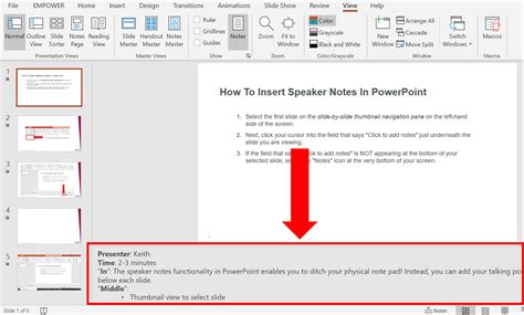 Image result for How to Add Notes in PowerPoint