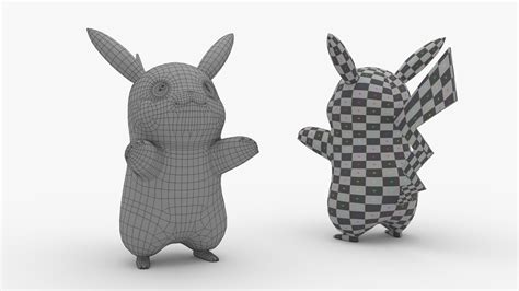 Pikachu - Pokemon 3D Model - TurboSquid 2399519