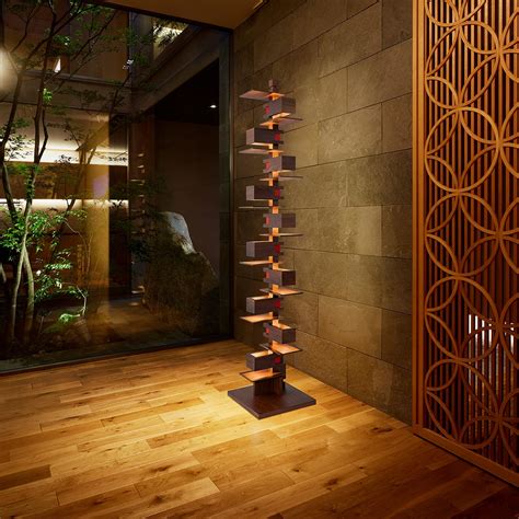 Frank Lloyd Wright Floor Lamp With Table 206: AFTER FRANK LLOYD