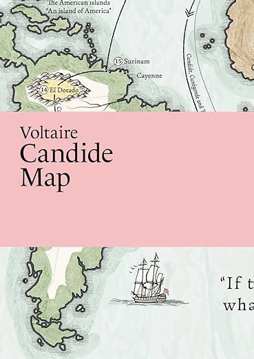 Voltaire: Candide Map (Literary Maps) : Thelander, Martin, Paris Grafik ...