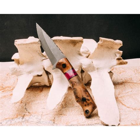 Half Face Blades HFB046 S45VN & Desert Ironwood Pac-Man - Quinn Knives ...