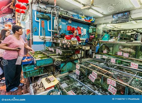 Seafood Market Causeway Bay Hong Kong Editorial Photography - Image of ...