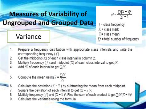 Measures of Variability of Grouped and Ungrouped Data | PPTX