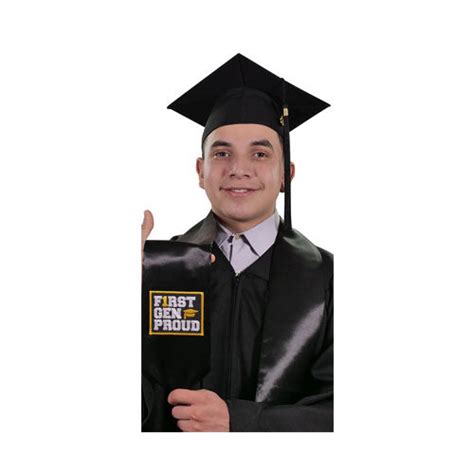 Black First Gen Proud Graduation Stole – Convowear