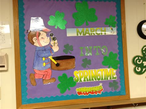 March bulletin board idea | St patrick day activities, March bulletin ...