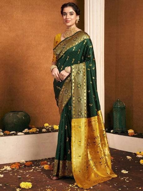Paithani Sarees - Buy Paithani Silk Sarees online -| Flipkart.com