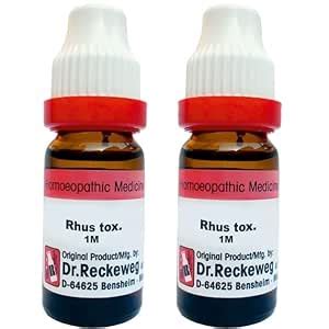 Buy RHUS TOX 1M 11ML Dr. Reckeweg (PACK OF 2) Online at Low Prices in ...