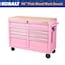 Kobalt 46.1-in L x 37.2-in H 9 -Drawers Rolling Pink Wood Work Bench in ...