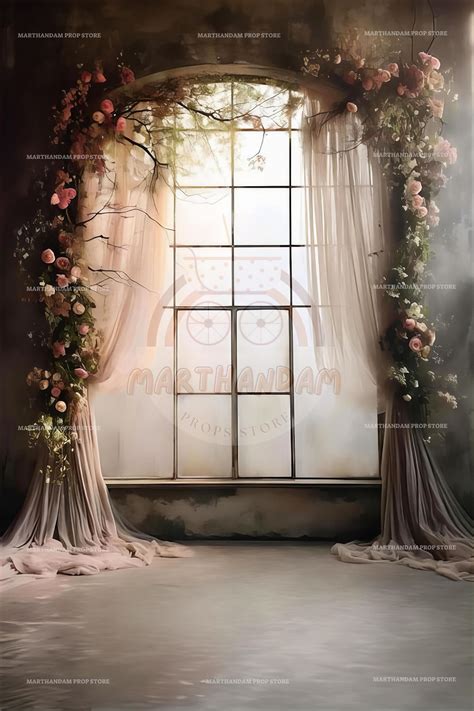 Vintage Window Photography Backdrop ( MPS-MB-029) - Pre - Order ...