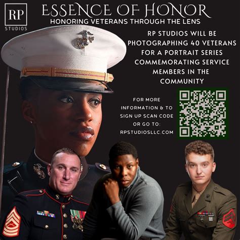 RP STUDIOS ESSENCE OF HONOR PORTRAIT SERIES: HONORING VETERANS THROUGH ...