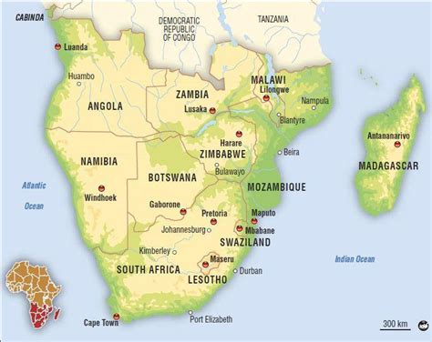 The Great Escarpment Of Southern Africa - WorldAtlas