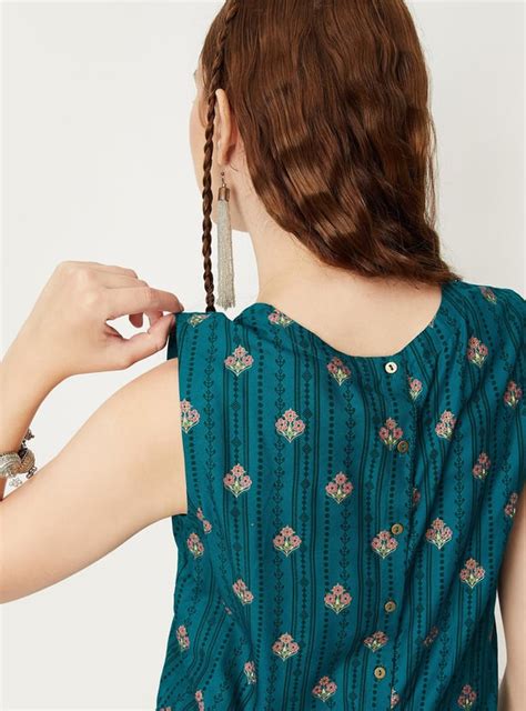 Buy Women All-Over Printed Ethnic Top Online at just Rs. 599.0 ...