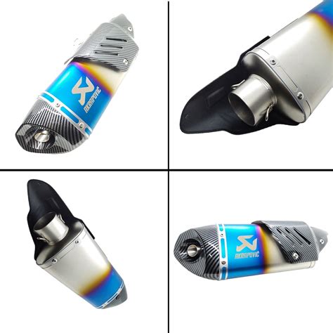 Akrapovic Motorcycle Universal Racing Exhaust for Yamaha R15v3 v2 v1 M