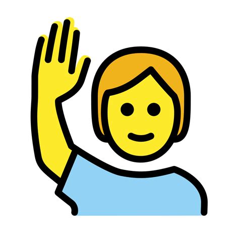 🙋 Person Raising Hand Emoji: Meaning & Usage